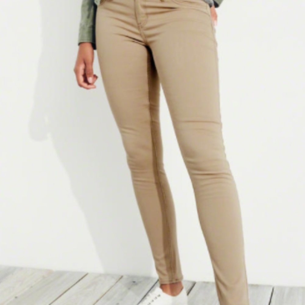 Holister tan pants